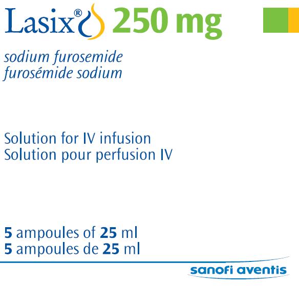 Lasix Ampoules 250mg*